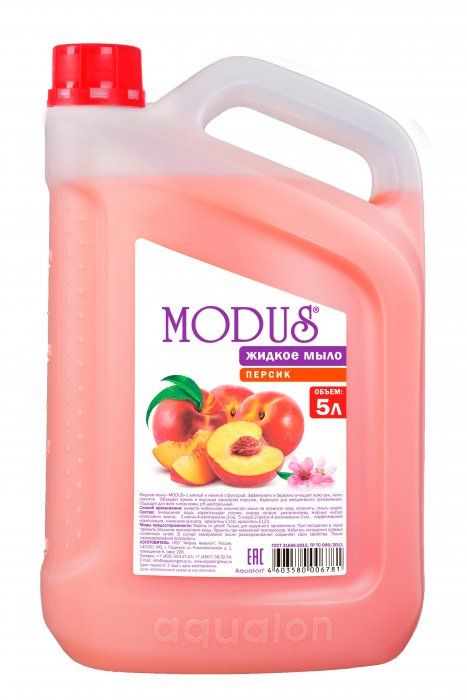 Жидкое мыло Modus 5л, Персик
