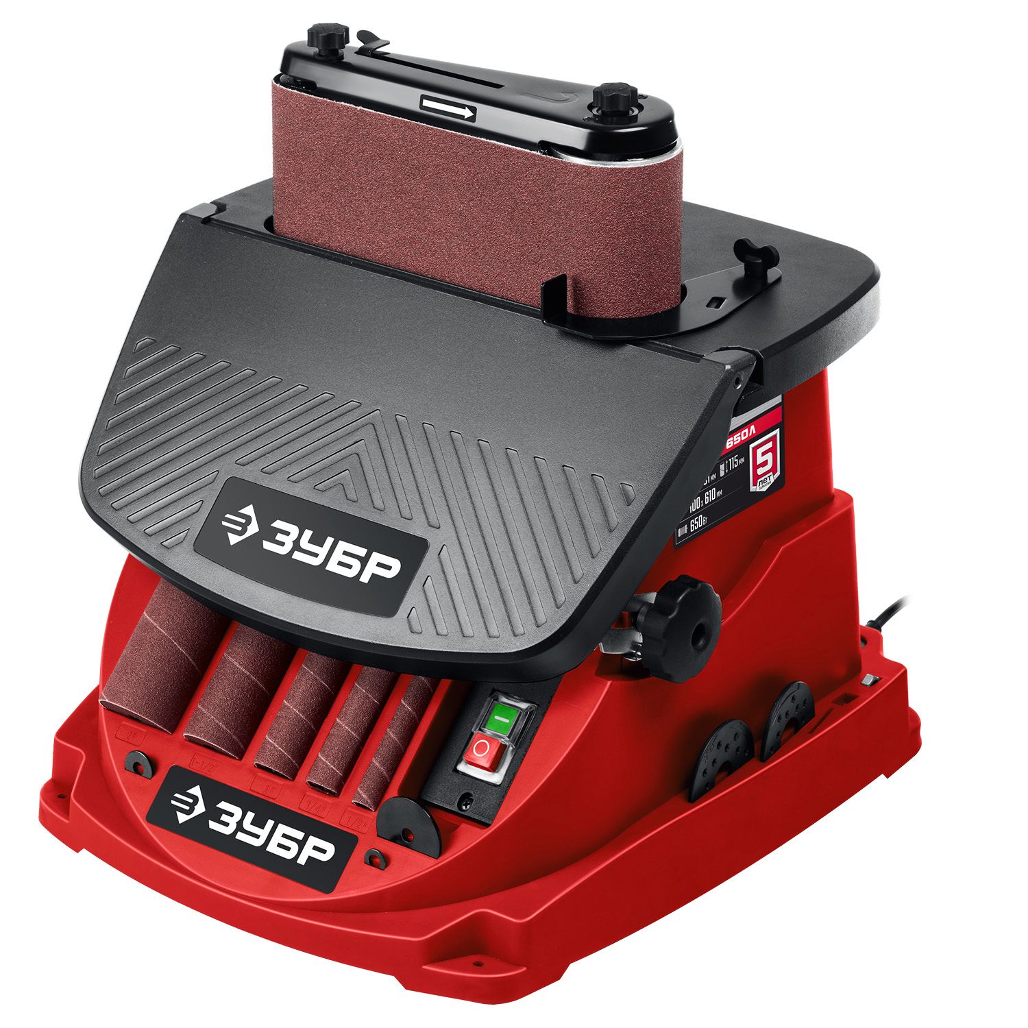 Станок осцилляционный шпиндельный шлифовальный d 13, 19, 26, 38, 51 x 115, 650 Вт ЗУБР