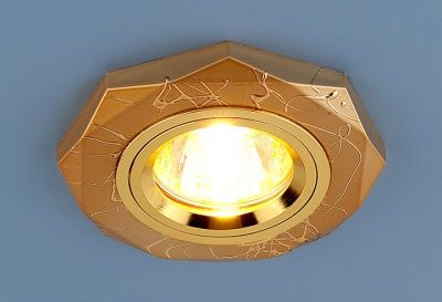 Точечный светильник Elektrostandard 2040 MR16 GD золото a031537    