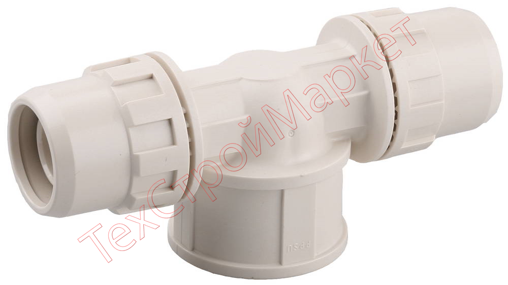 Кран ЗУБР "ШиреФит" запорный в сборе "штуцер с гайкой - кран запорный - штуцер с гайкой", 26мм