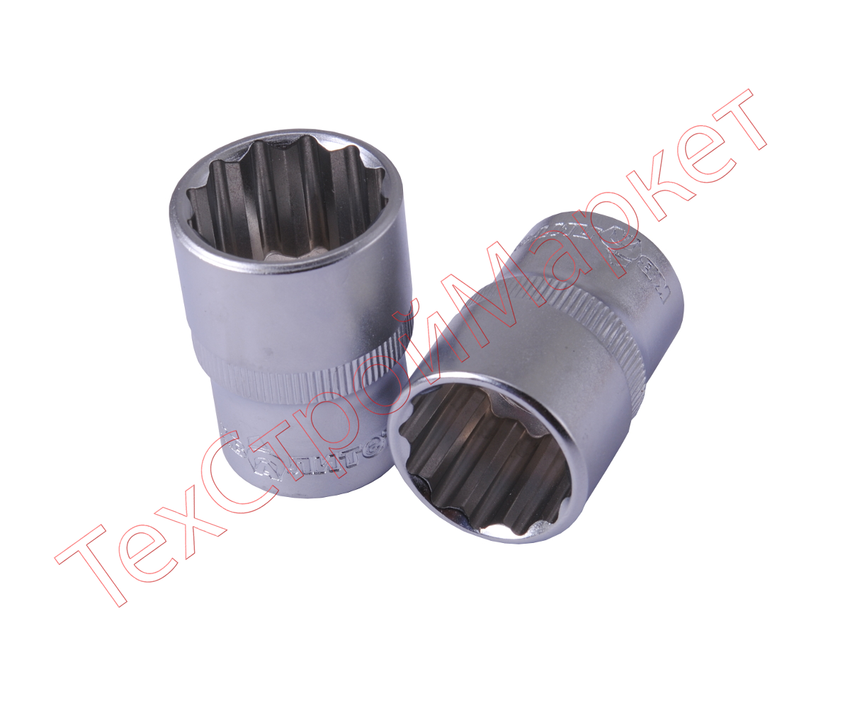 Головка торцевая Квалитет 12-гранная 1/2" 13 мм ГТ12-13-12