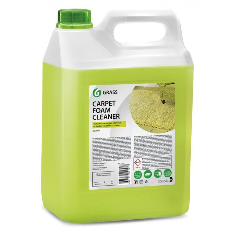Моющее средство для очистки различных поверхностей GRASS "Carpet Foam Cleaner" 5,4кг)