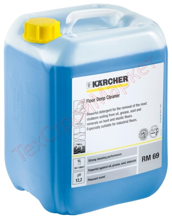 Промышленное средство для чистки пола Karcher FLOORPRO RM 69 20л. 6.296-050.0