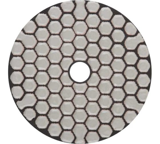 Круг алмазный гибкий шлифовальный АГШК (липучка), сухое шлифование, 100 мм, Р 200