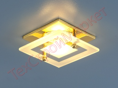 Точечный светильник Elektrostandard 781 MR16 GD/CL золото прозрачный a032288    