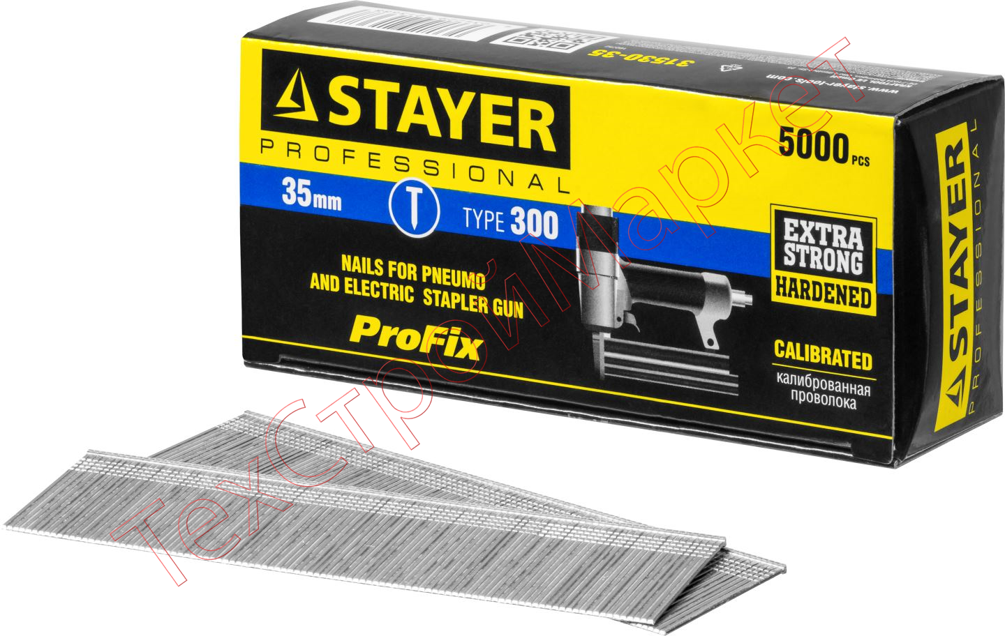 Гвозди для нейлера, тип 300, 35 мм 5000 шт STAYER