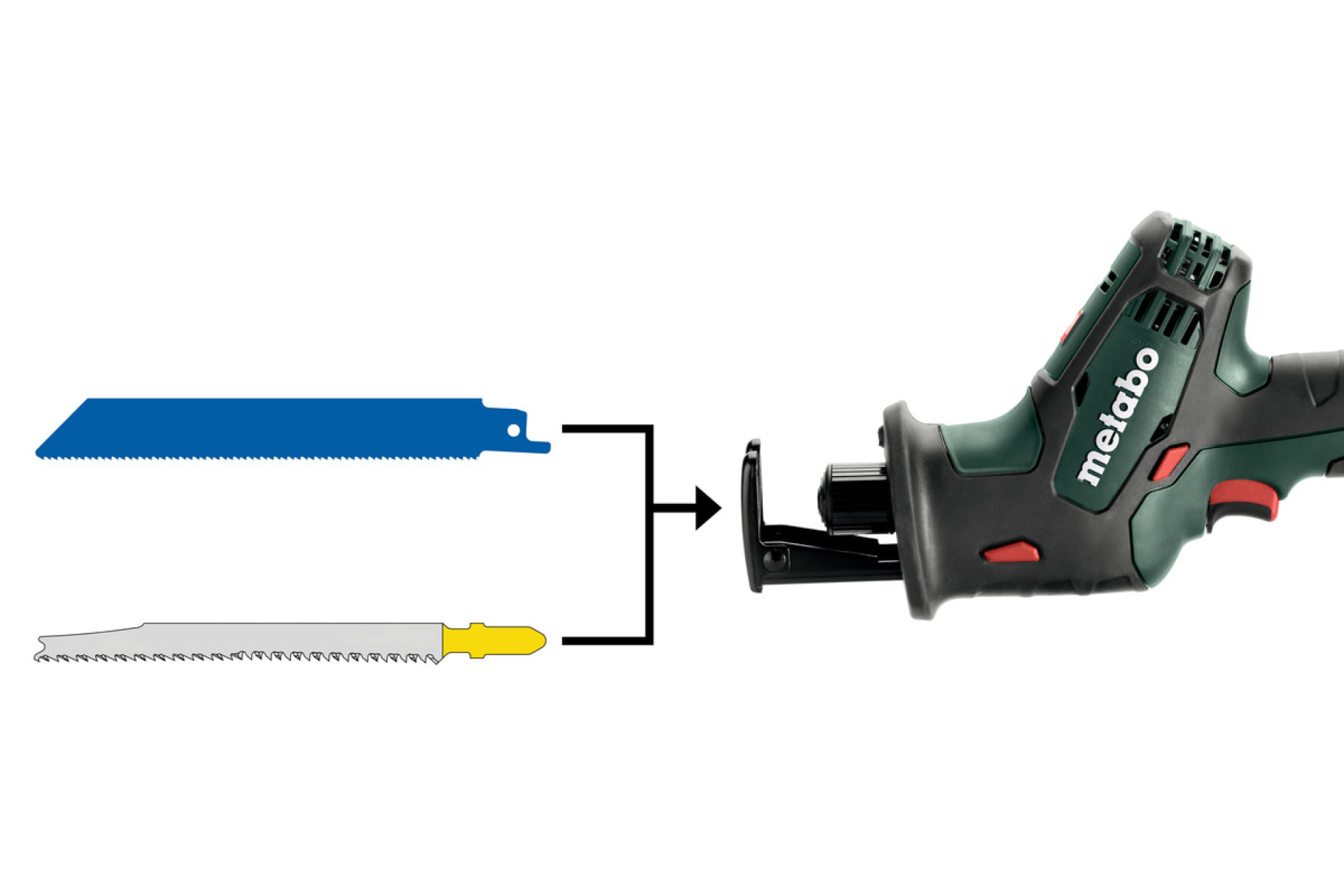 Пила сабельная аккумуляторная SSE18LTXCompact +1х3,5 Ач Metabo