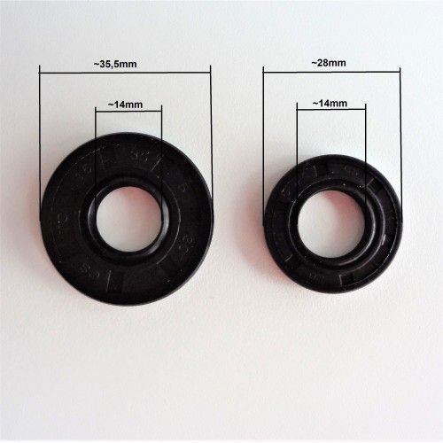 Сальник для бензопилы Китай 45-52 см3 (2 шт- 15*28*5  15*35*5)