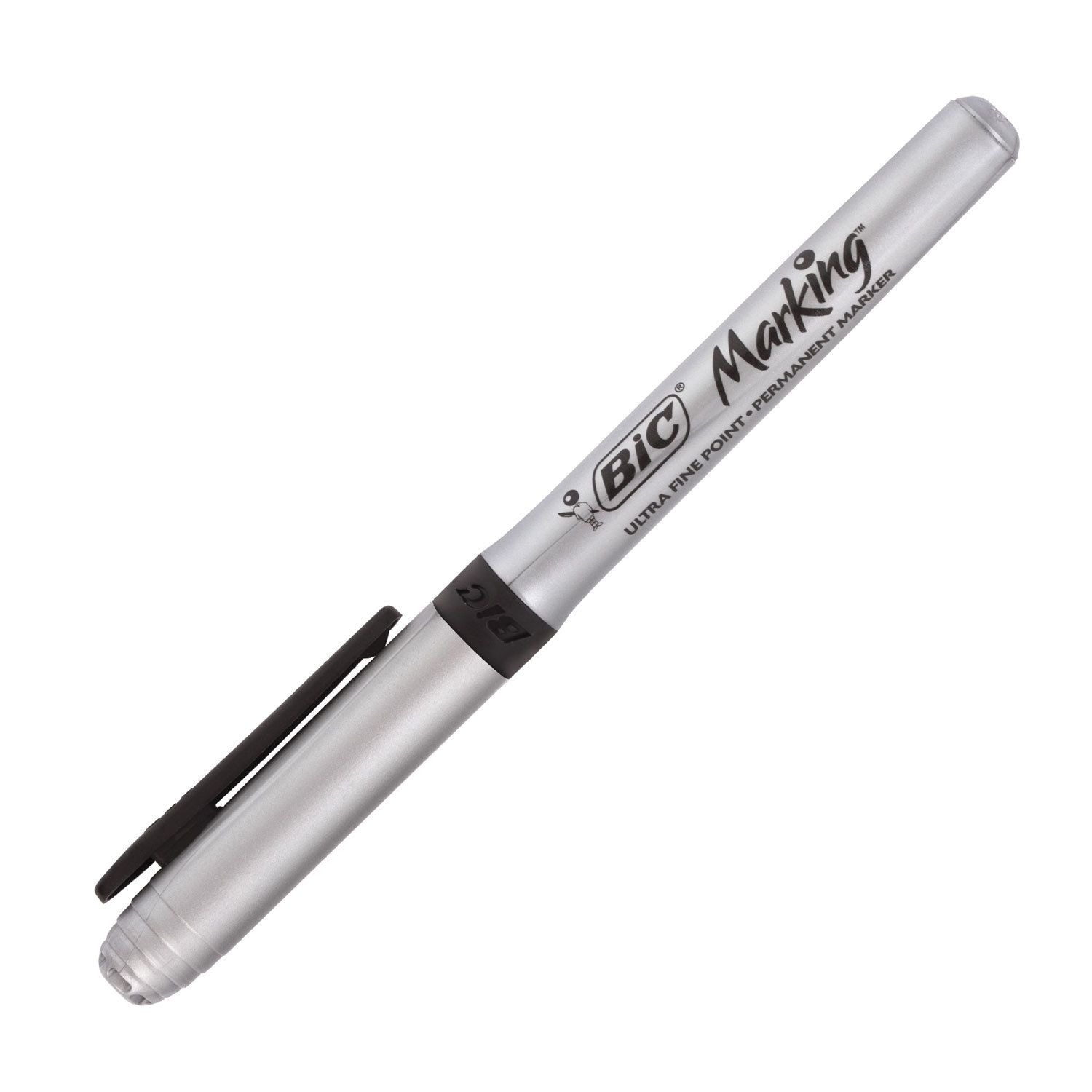 Маркер для CD/DVD BIC "Marking Ultra Fine", ЧЕРНЫЙ, тонкий наконечник 0,7 мм, 8290801