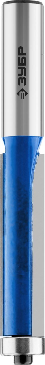 Фреза кромочная с нижним подшипником, D= 12,7мм, рабочая длина-50,8мм, хв.-12мм, d-12,7мм, ЗУБР Профессионал