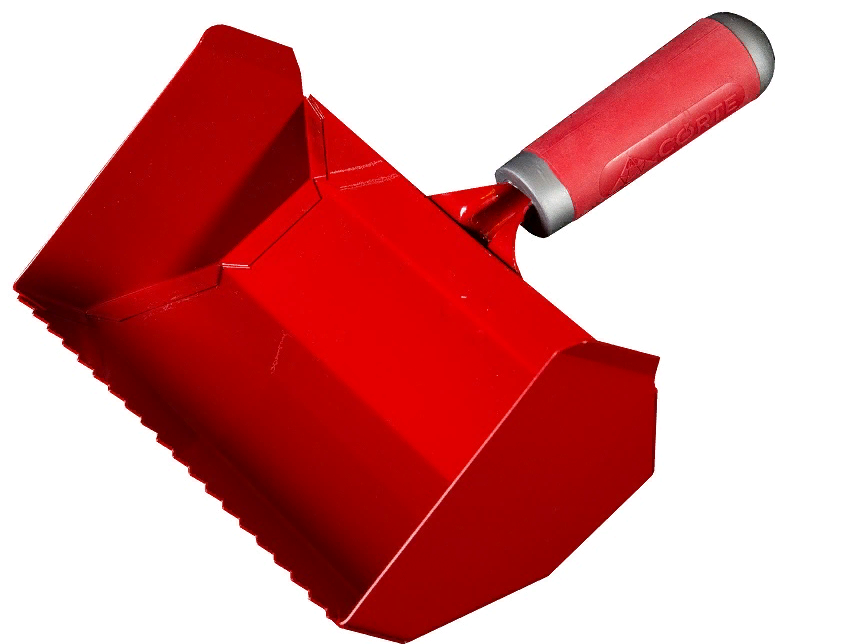 Ковш стальной двухкомпонентная рукоятка 200мм CORTE 