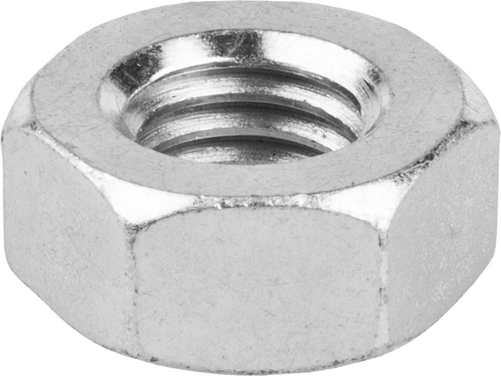 Гайка M12  ГОСТ 5927-70, кл. пр. 6, оцинкованная ЗУБР