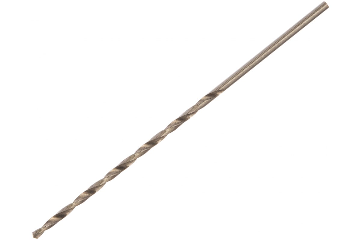 Сверло по металлу удлиненное Р6М5  2,0 х 85 мм (1шт.) блистер ПРАКТИКА