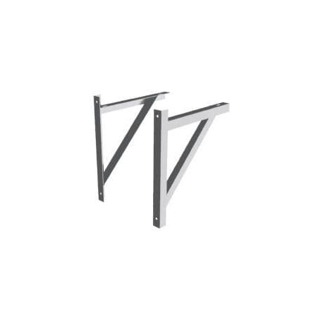 Кронштейн для монтажной площадки  d-230  L-50/250  (Нерж.ст.430/1мм) 