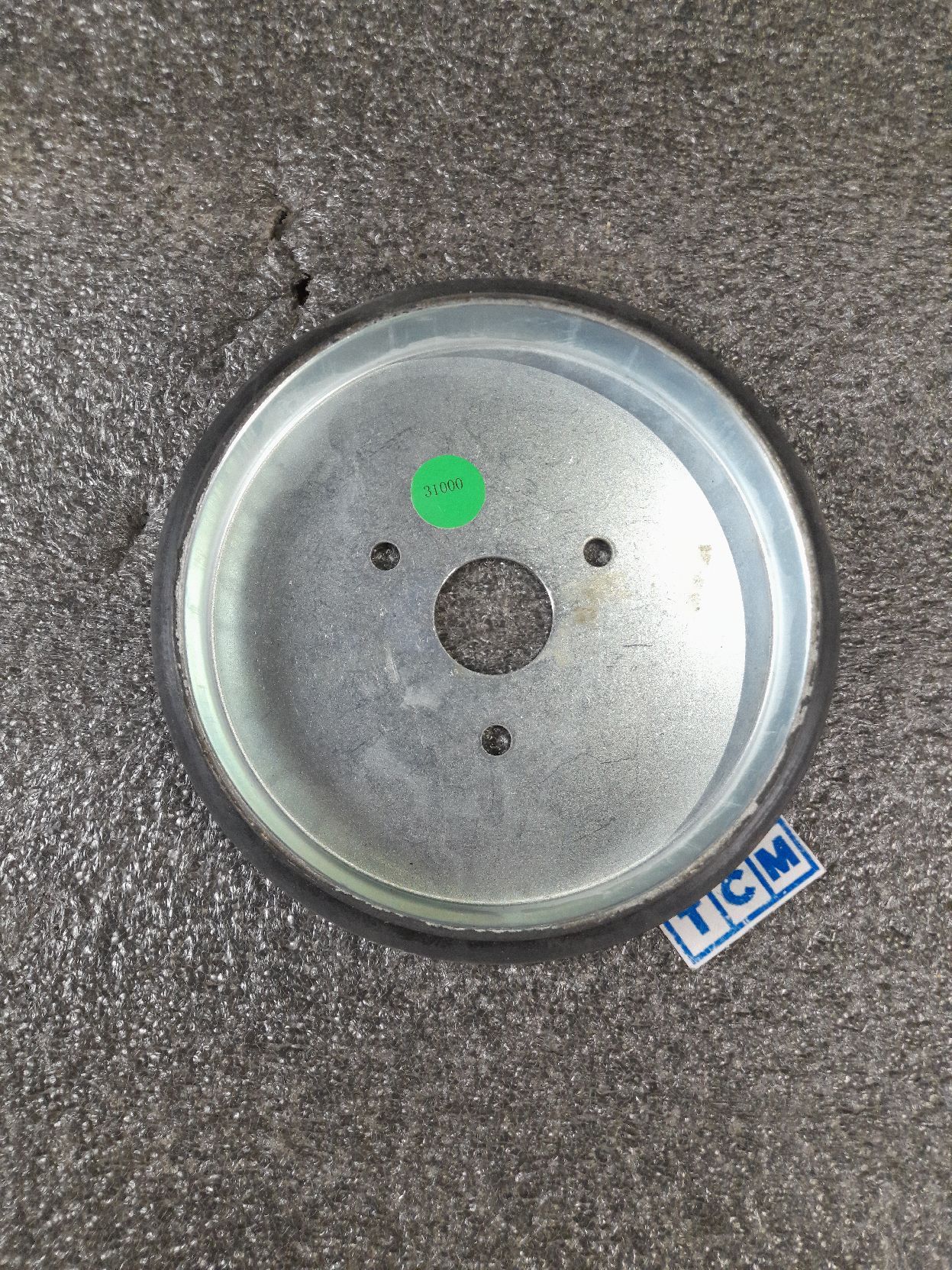 Кольцо фрикционное для снегоуборщика D=135 мм./D118мм. на металлическом диске п.45/п.17 для AC-F-700/700E/700EV/700EP