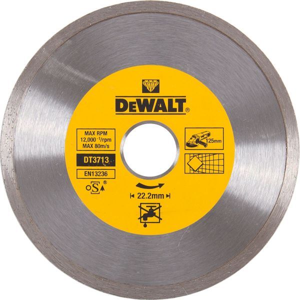 Диск алмазный 125х22.2 мм DeWalt 