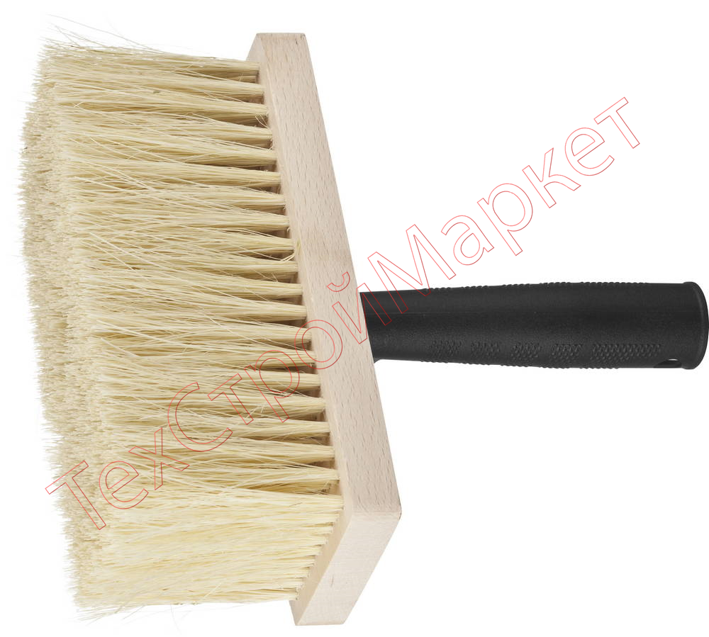 Макловица STAYER "PROFI" БИТУМНАЯ, спец щетина из натур растительного волокна, прямоугольная, деревян корпус, 70x170мм