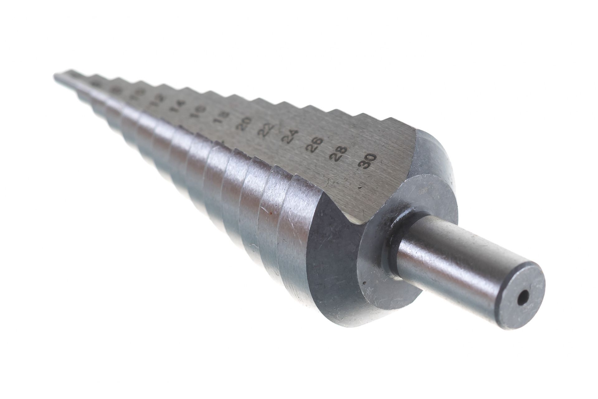 Сверло ступенчатое Heller HSS 4-30х100мм, 14 ступеней, хвостовик 10мм (925)