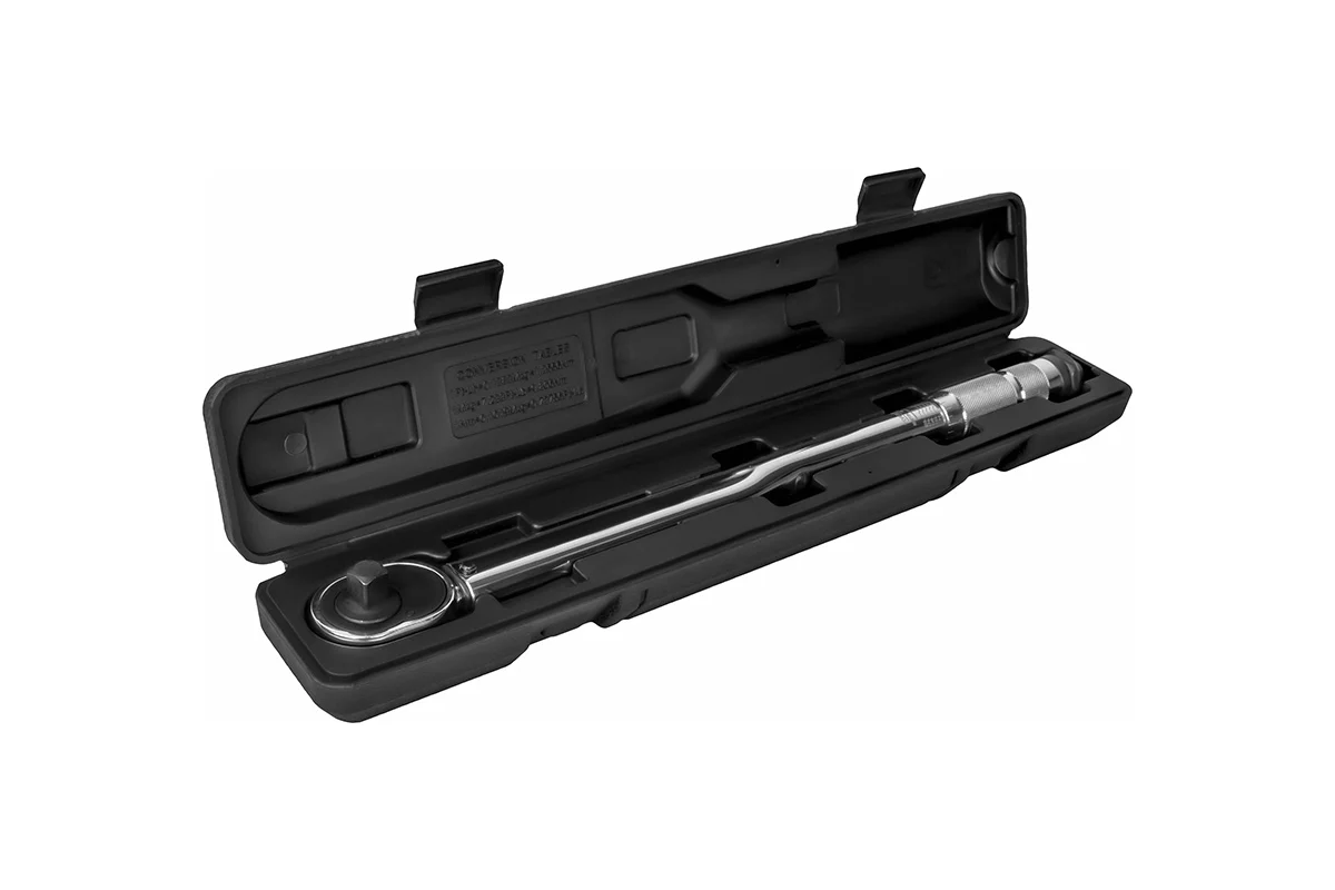 Ключ динамометрический 1/2", 20-150 Нм, CR-V, кейс КОБАЛЬТ