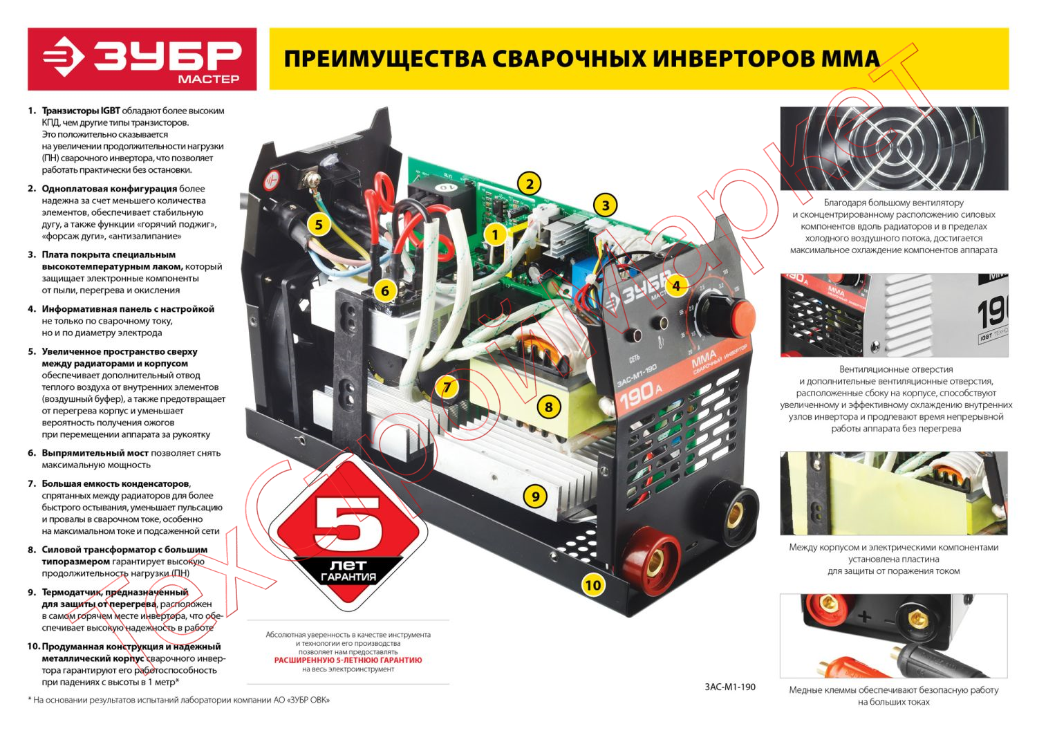 Аппарат сварочный ЗУБР ЗАС-М1-170