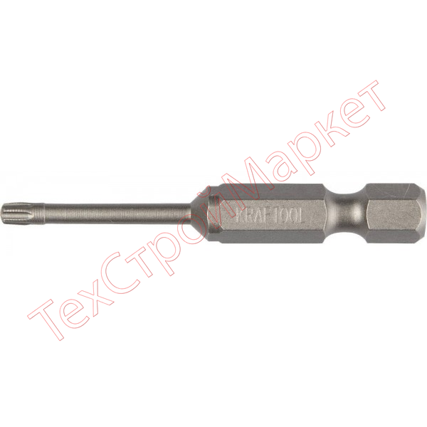 Биты "X-DRIVE" торсионные кованые, обточенные, KRAFTOOL 26125-10-50-2, Cr-Mo сталь, тип хвостовика E