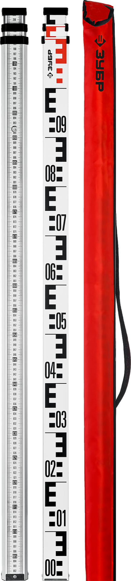 Рейка геодезическая, ЗУБР РГ 3 