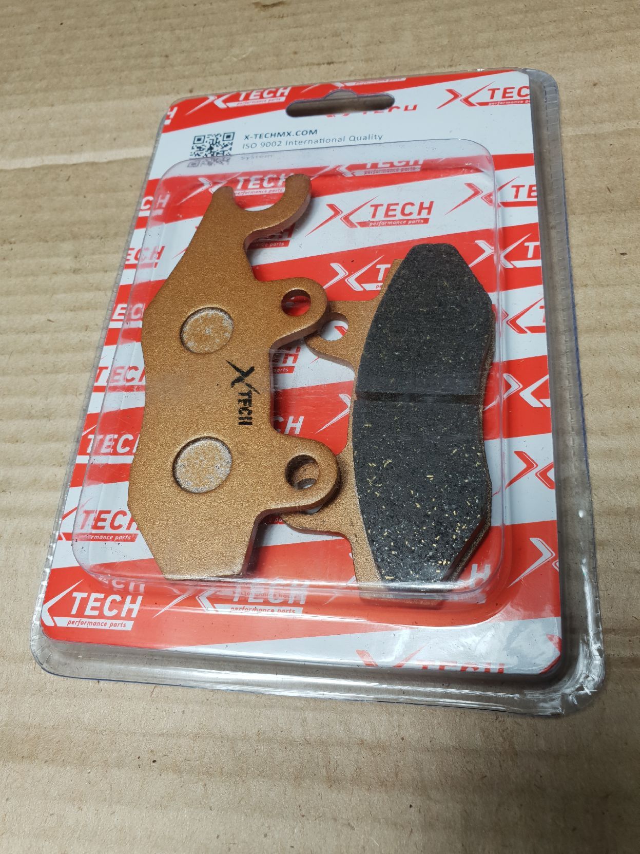 Колодки тормозные дисковые #2 X-TECH (semi-metallic) полуметаллические