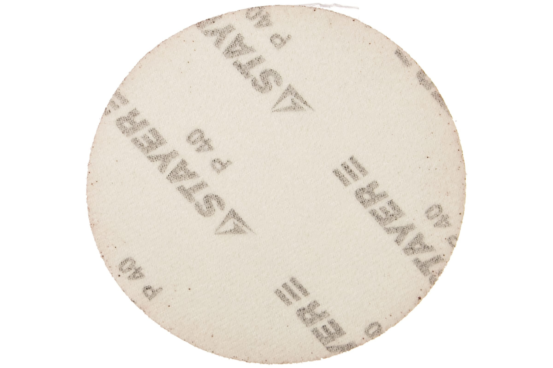 Круг шлифовальный универсальный STAYER "MASTER" из абразивной бумаги на велкро основе, 8 отверстий, Р40, 125мм, 5шт                                   