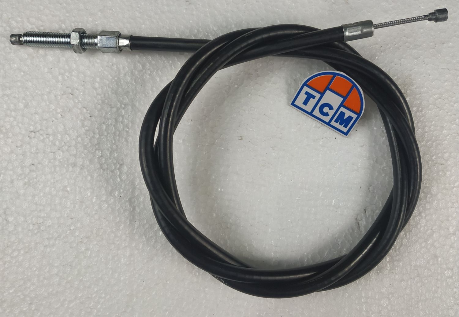 Трос заднего хода для мотоблока BR-135(трос 1310мм, рубашка 1175мм,наконечник рубашки под резьбу)