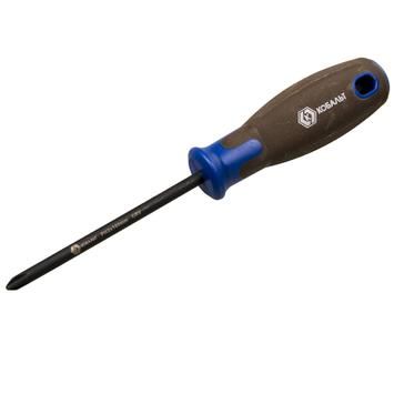 Отвертка POLYWOOD КОБАЛЬТ PH-2 х 100 мм CR-V, древесно-полимерная рукоятка