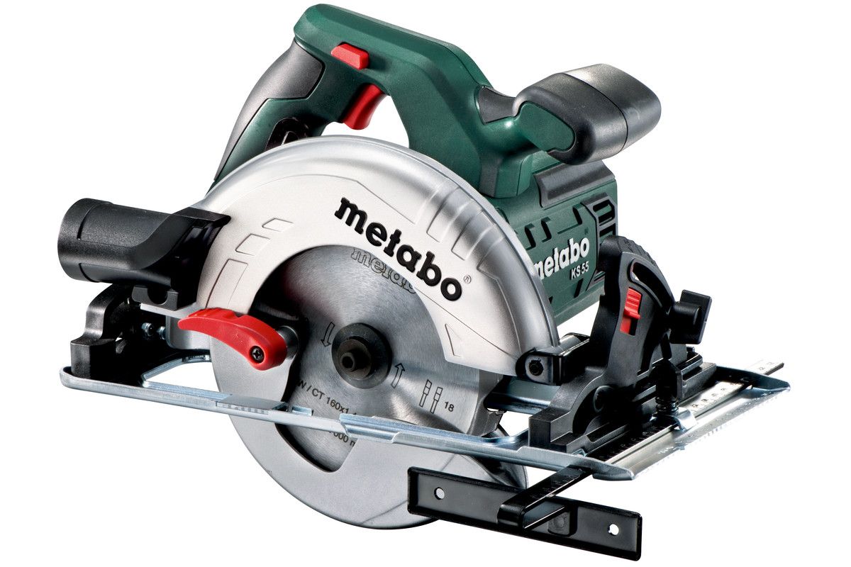 Пила дисковая Metabo KS 55 1200вт,55мм,картон