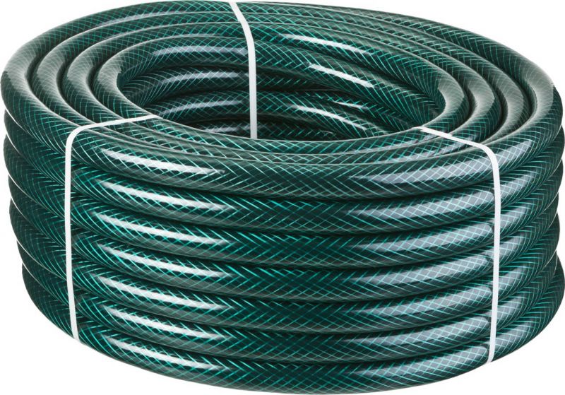 Шланг поливочный, армированный, 3-х слойный, 15 атм, 1/2"х15м РОСТОК КЛАССИК