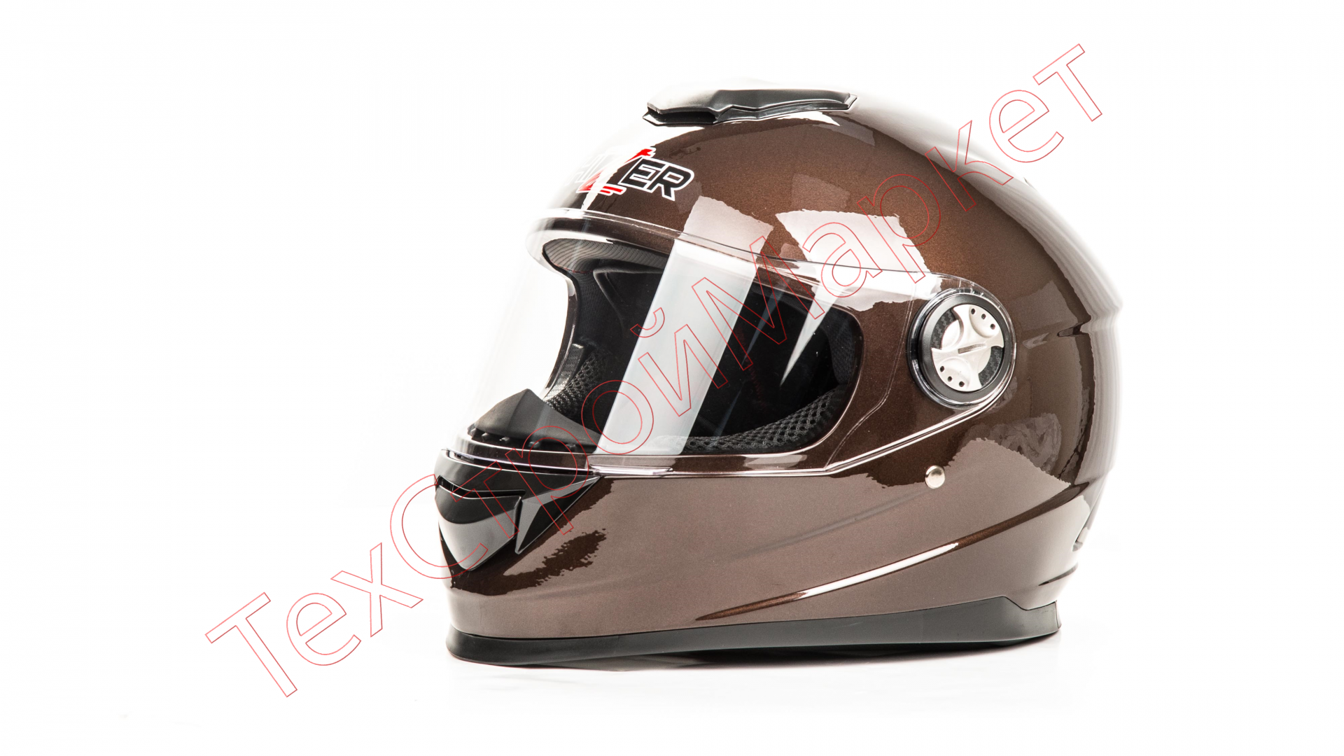 Шлем мото HIZER 565 (L) #1 gray