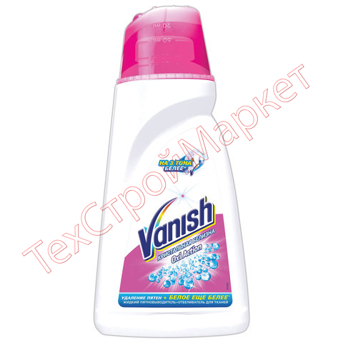Средство для удаления пятен 1 л, VANISH (Ваниш) "Oxi Action", для белой ткани