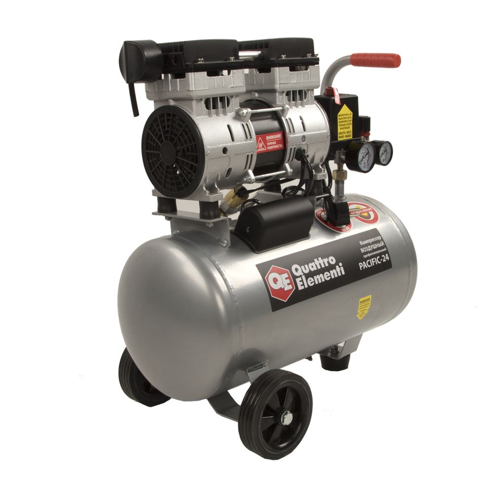 Компрессор поршневой безмасляный QUATTRO ELEMENTI PACIFIC-24