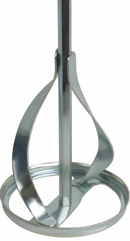 Насадка для перемешивания хвостовик НЕХ 8, 80 х 400, лаки, краски ПРАКТИКА