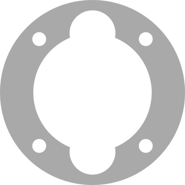 Прокладка блока клапанов (нижняя) LB50/75