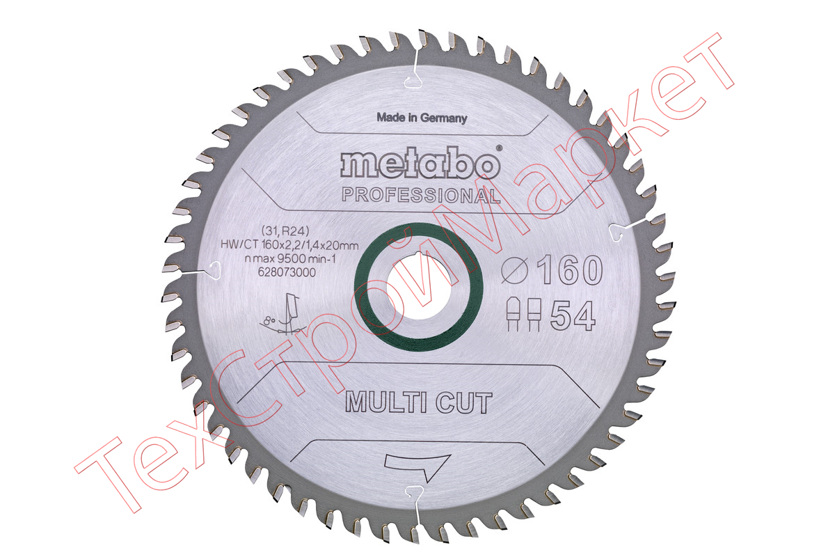 Диск пильный универсальный Metabo 190х30х36T