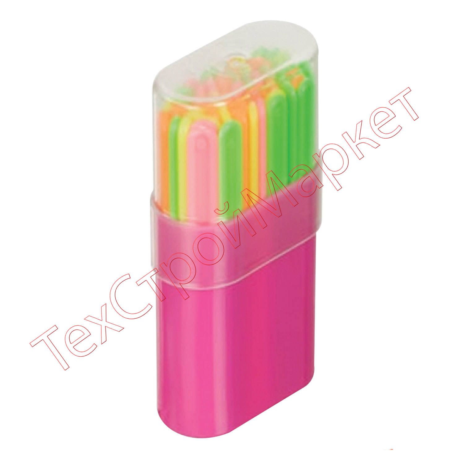 Счетные палочки СТАММ (30 штук) многоцветные, в пластиковом пенале, СП06
