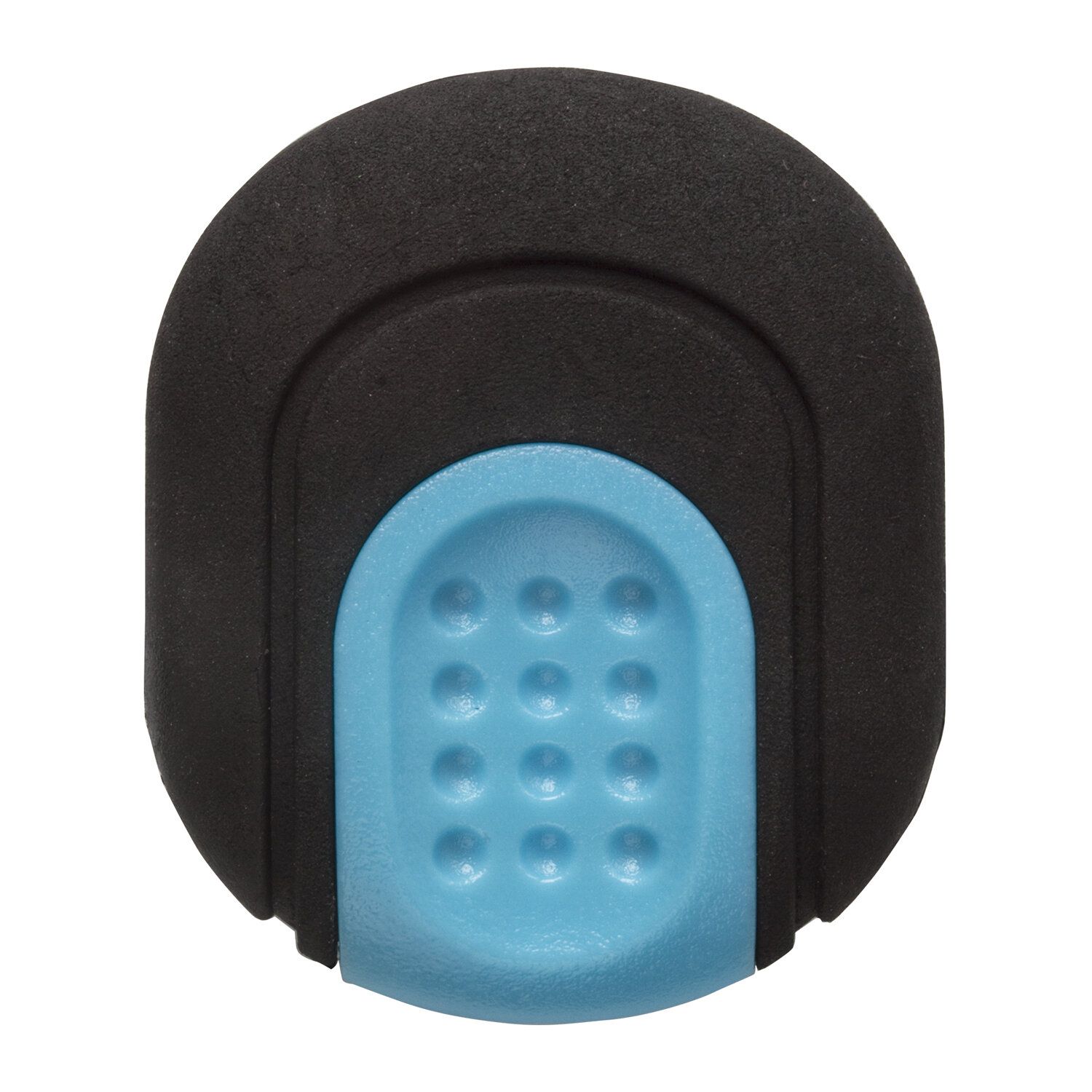 Ластик BRAUBERG "C-Grip", 46х39х12,5 мм, черный, держатель ассорти, 228063