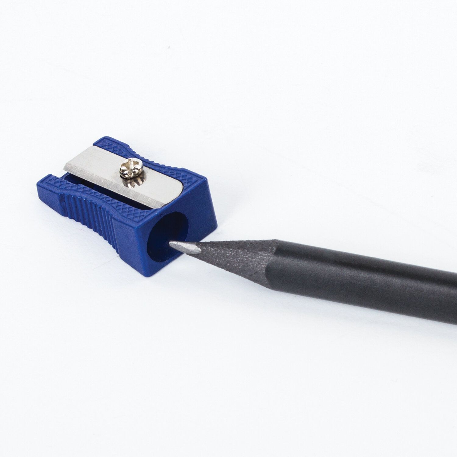 Точилка BRAUBERG "Style Color", металлическая, корпус ассорти, 228454