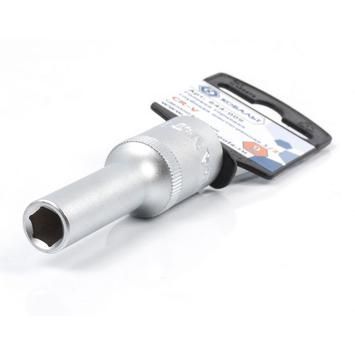 Головка торцевая глубокая 1/2", 9 мм, Cr-V КОБАЛЬТ