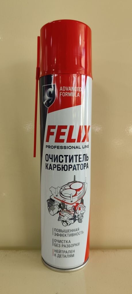 Очиститель карбюратора и воздушной заслонки (400мл) аэрозоль (FELIX) 