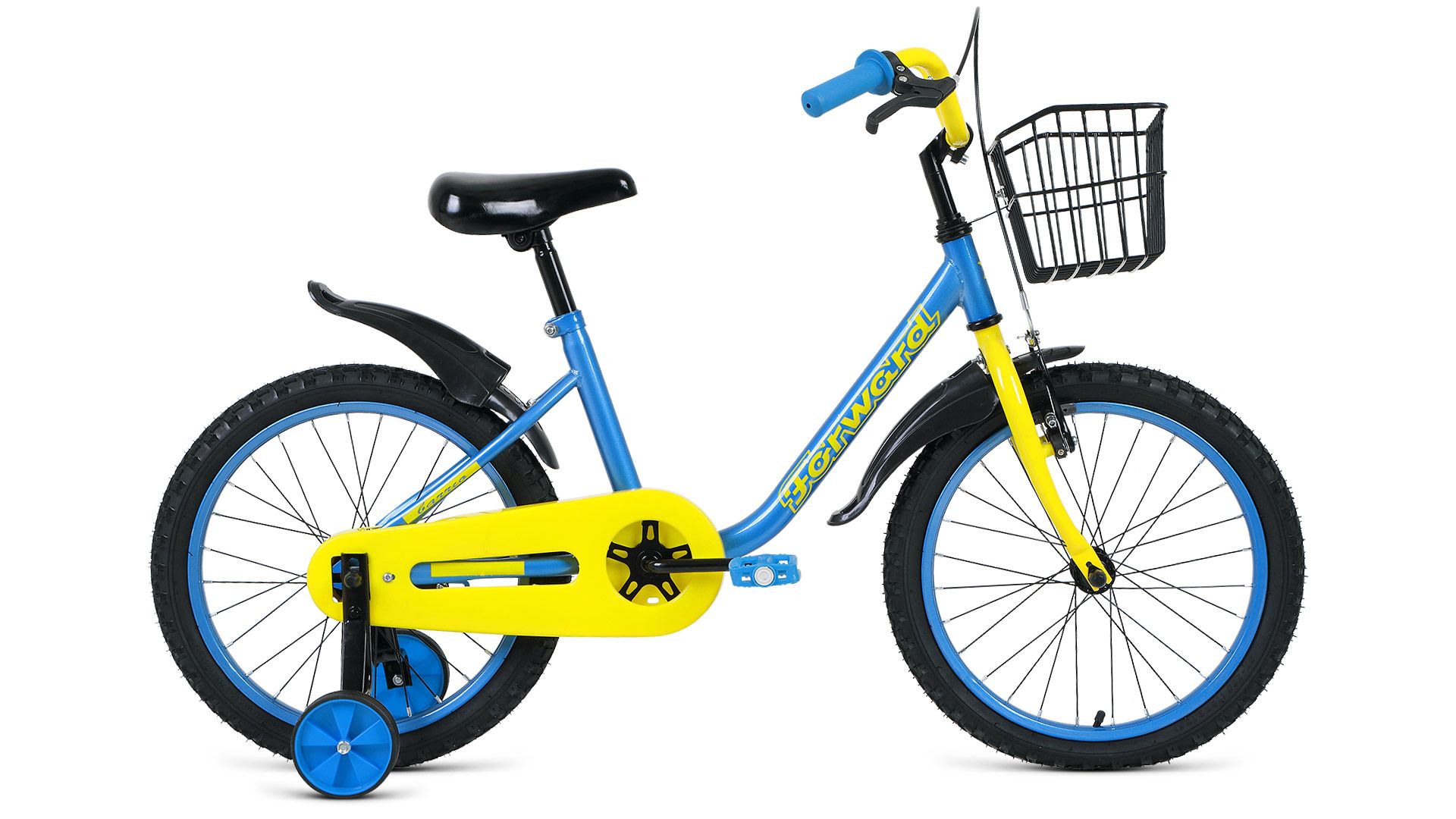 Велосипед Forward BARRIO 18 18"  2020-2021, синий, 1BKW1K1D1005
