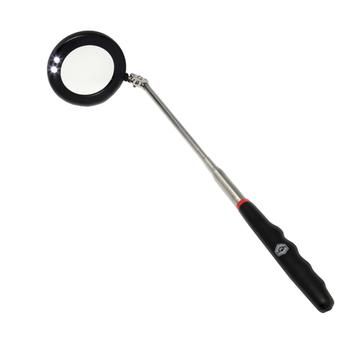 Зеркало инспекционное телескопическое 280 - 870мм, 75 мм, LED фонарик КОБАЛЬТ