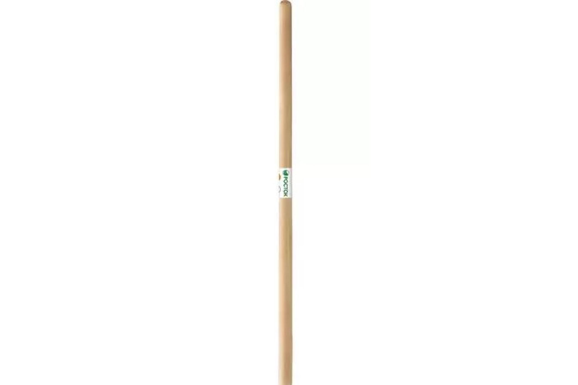 Черенок для грабель шлифованный, первый сорт, длина 1300 мм, РОСТОК