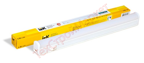 Светильник светодиодный IEK 10Вт 4000К IP20 872мм / ДБО 3003 пластик