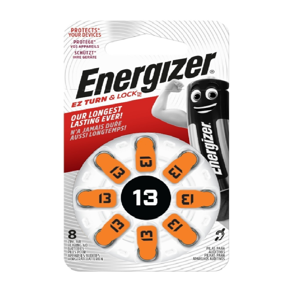 Элемент питания Energizer Hearing 13 Zinc Air