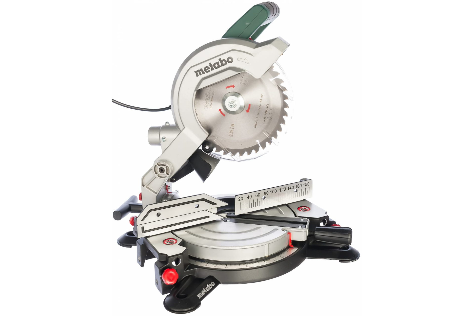 Пила торцевая KS 216 M Lasercut Metabo
