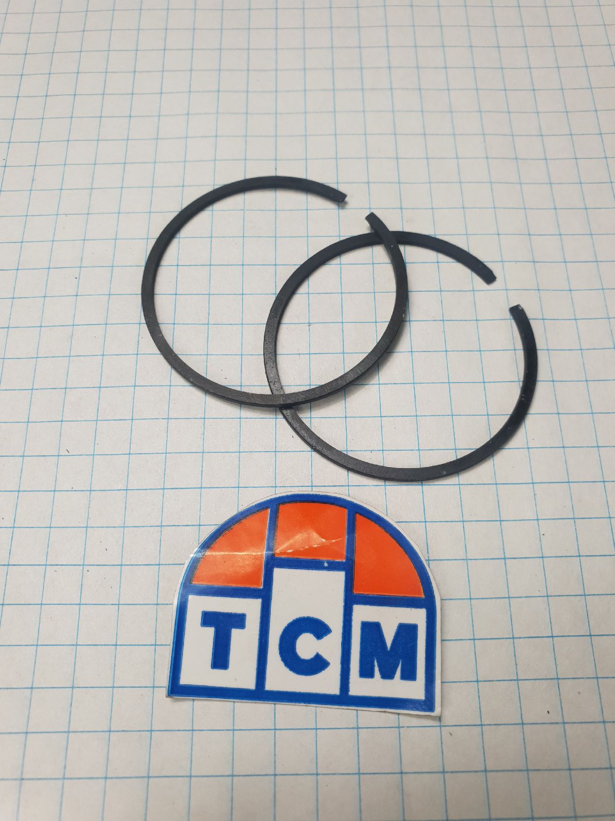 Кольца поршневые для бензопил  ST180, (компл=2шт)  диаметр 40 мм